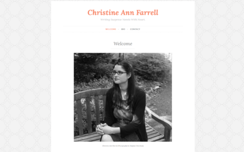 Author Web Site for Christineann Farrell (christineannfarrell.com).